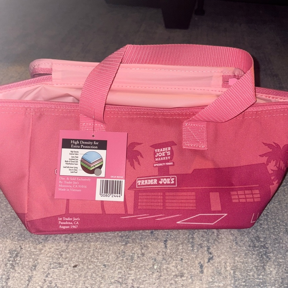 Mini insulated Trader Joes bag